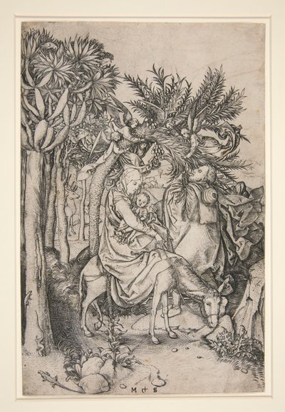 O Voo para o Egipto de Martin Schongauer