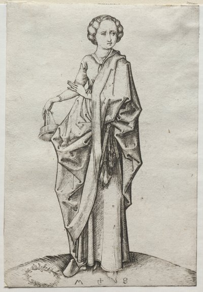 A Quarta das Virgens Tolas de Martin Schongauer