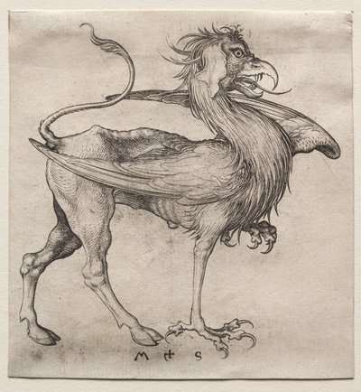 O Griffin, 1400. de Martin Schongauer