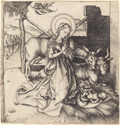 A Natividade de Martin Schongauer