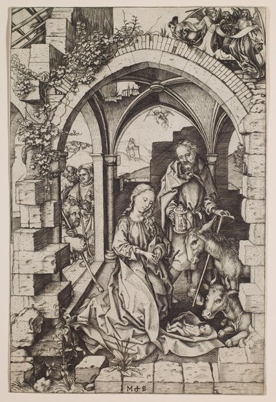 A Natividade de Martin Schongauer