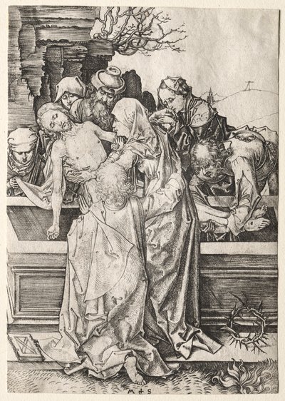 A Paixão: O Sepultamento de Martin Schongauer