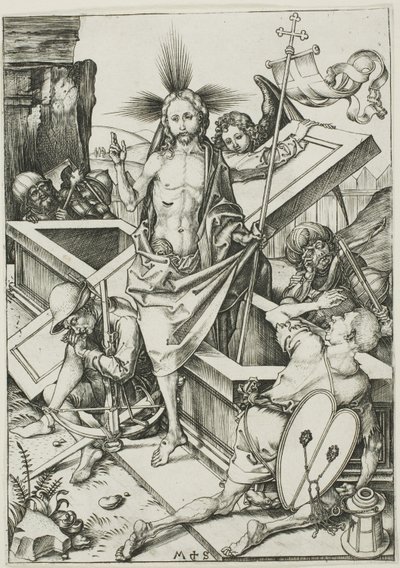 A Ressurreição, de A Paixão de Martin Schongauer