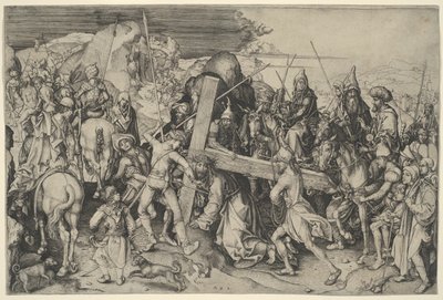 O caminho para o Calvário de Martin Schongauer