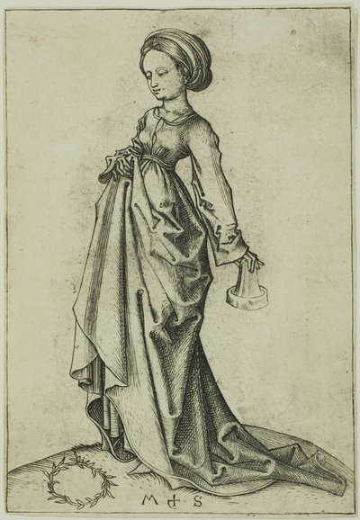 A Segunda Virgem Louca de Martin Schongauer