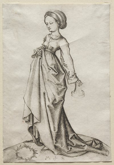 A Segunda das Virgens Loucas de Martin Schongauer