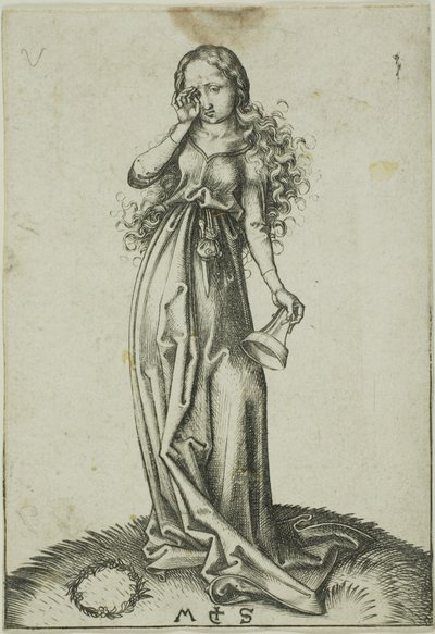 A Terceira Virgem Louca de Martin Schongauer