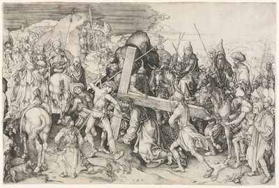O rumo da cruz. de Martin Schongauer