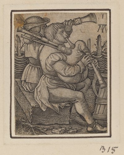 Tocadores de gaita de foles de Martin Treu