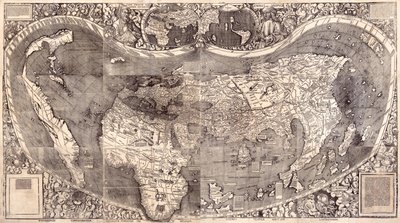 Mapa do Mundo de Martin Waldseemuller