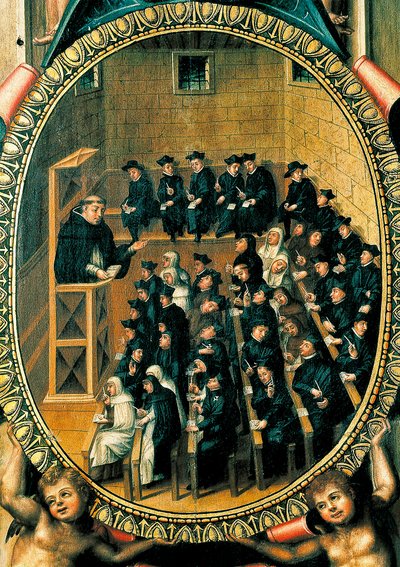 Palestra na Universidade de Salamanca de Martin de Cervera