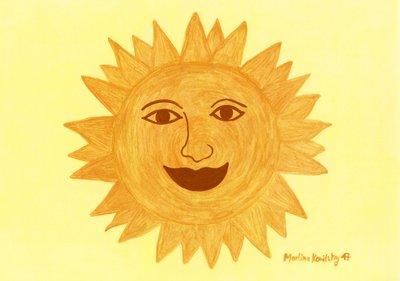 O sol de Martina Konitzky