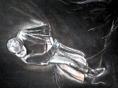 Estudo segundo Degas - Homenagem de Martina Konitzky