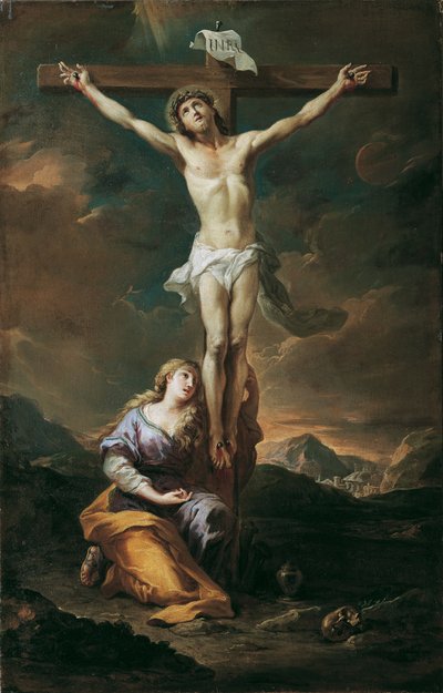 Crucifixo com Maria Madalena de Martino Altomonte