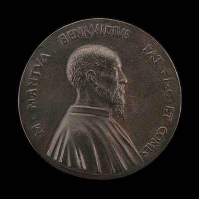 Marco Mantova Benavides, 1489-1582, Advogado e Colecionador [anverso]. de Martino da Bergamo