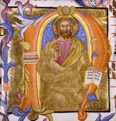 Cristo como a Luz do Mundo, c.1400 de Martino de Bartolomeo