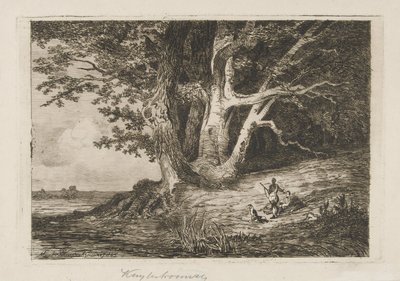 Dois caçadores à beira-mar de Martinus Antonius Kuytenbrouwer jr.