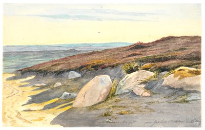 Das colinas de Gærum em Vendsyssel, 22 de maio de 1833 de Martinus Rørbye
