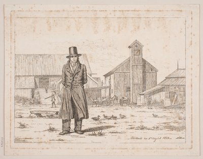 Peter Collet nas minas de cobre de Buskerud, na Noruega de Martinus Rørbye