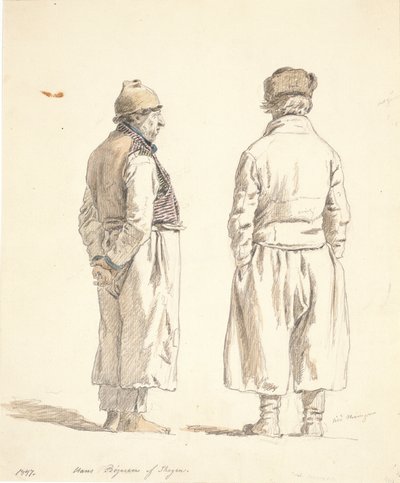 Dois pescadores de Skagen de Martinus Rørbye