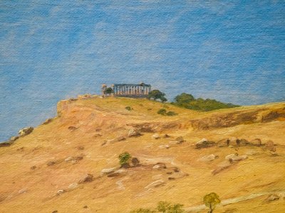 Vista de Girgenti de Martinus Rorbye