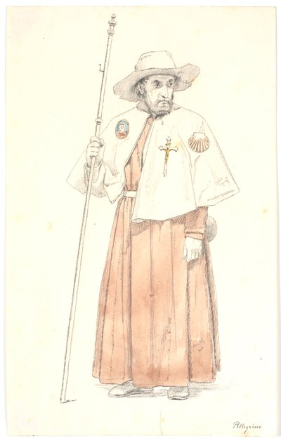 Um peregrino de Martinus Rørbye