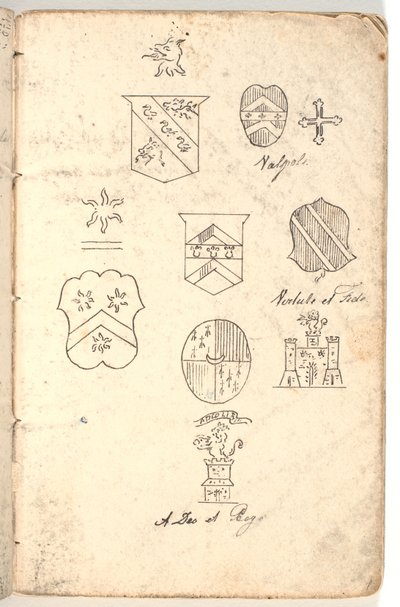 Vários brasões e dispositivos de Martinus Rørbye