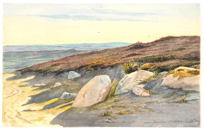 Das colinas de Gærum em Vendsyssel, 22 de maio de 1833 de Martinus Rørbye