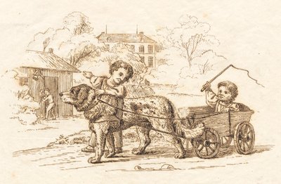 Ilustração para "Meia centena de fábulas para crianças" de Hey de Martinus Rørbye