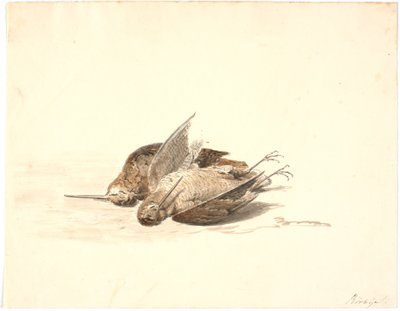Dois cestos mortos de Martinus Rørbye
