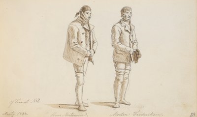 Dois prisioneiros do Reformatório de Martinus Rørbye