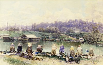 As lavadeiras de Martín Rico y Ortega