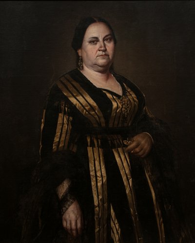 Carlota Blanco de Guzmán por Martín Tovar y Tovar de Martin Tovar y Tovar