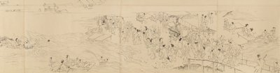 Diversões em Kyoto nas Quatro Estações, no final do século XVIII. de Maruyama Okyo