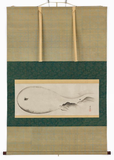 Paisagem: Lago Biwa, período Edo, século XVIII. de Maruyama Okyo
