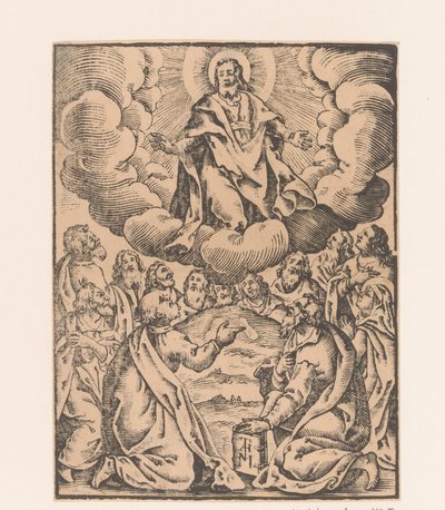 Ascensão
Vida de Cristo, Evangelistas e Santos (título da série) de Marx Anton Hannas