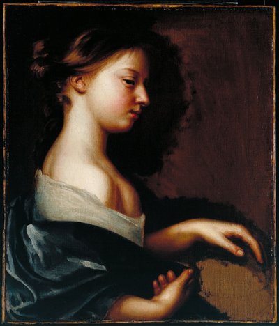 Retrato de uma jovem rapariga de Mary Beale