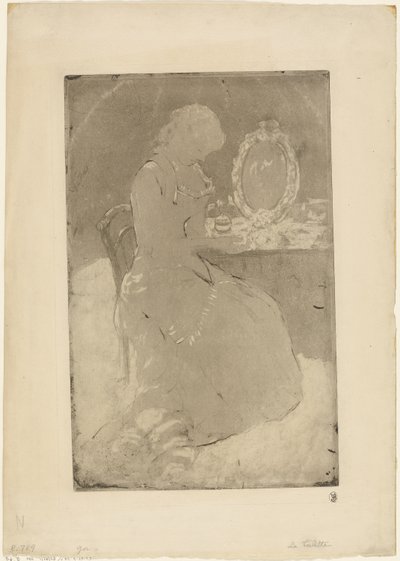 Na penteadeira de Mary Cassatt