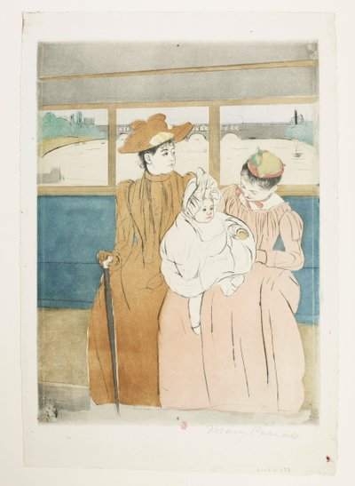 Na prova combinada [prova b] de Mary Cassatt