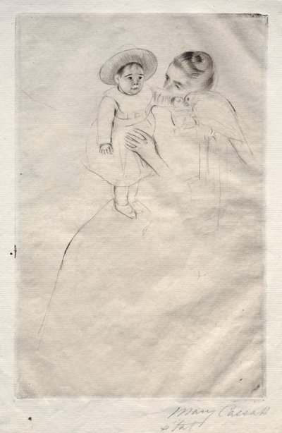 Hélène de Septeuil, c. 1891. de Mary Cassatt