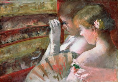 Na caixa de Mary Cassatt