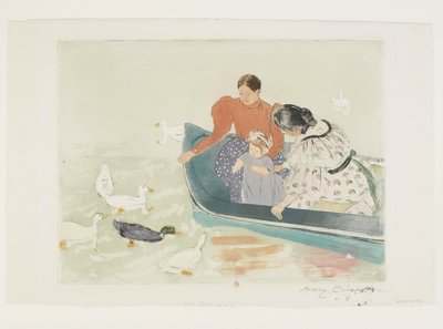 A Refeição dos Patos de Mary Cassatt