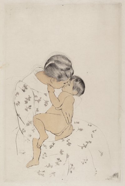 beijo de mãe de Mary Cassatt