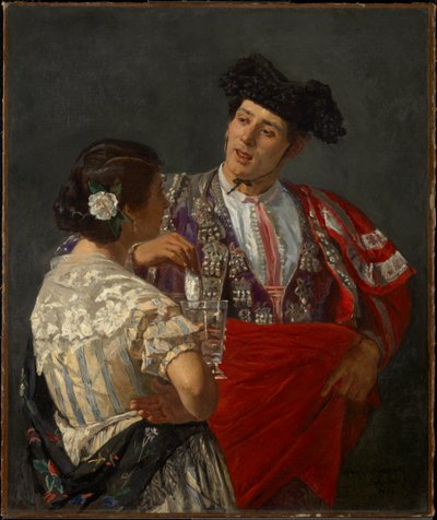 Oferta do panal ao toureiro de Mary Cassatt