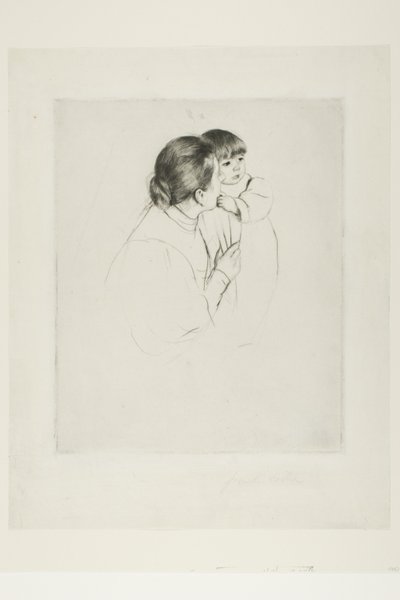 Mãe Camponesa e Filho de Mary Cassatt