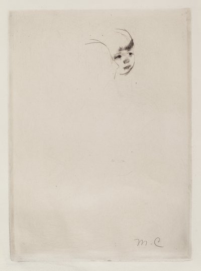 Camponesa mãe e filho, c. 1894. de Mary Cassatt