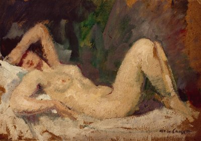 Nu reclinado de Mary Cassatt