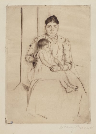 Repouso de Mary Cassatt