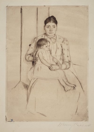 Repouso de Mary Cassatt