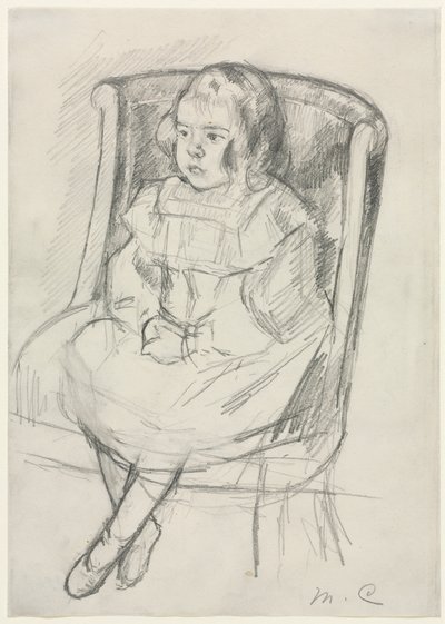 Simone Seated, c. 1903 de Mary Cassatt